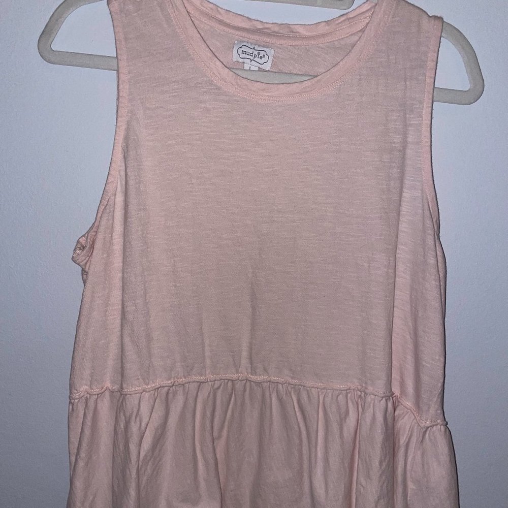 MudPie pink shirt Size Large